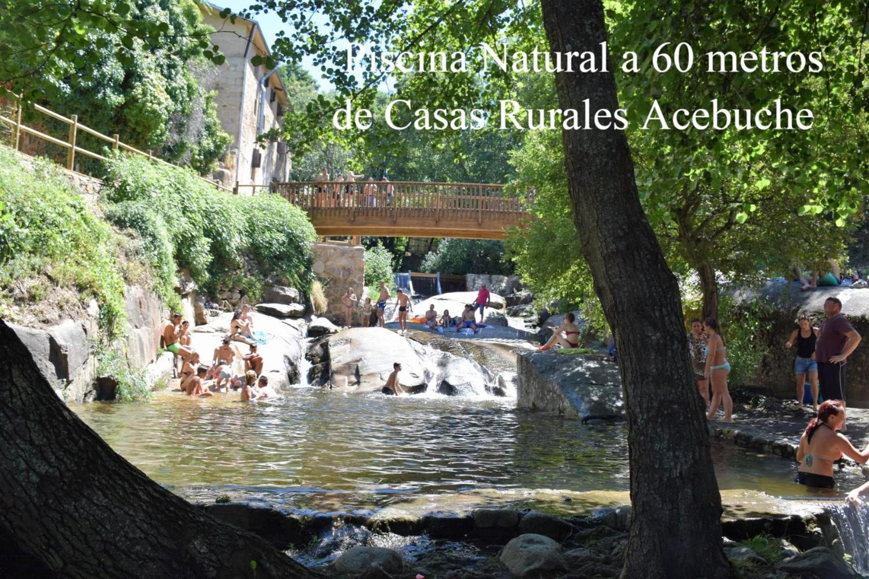 Casas Rurales Acebuche -Piscina Natural A 60 Metros Casas del Monte Екстер'єр фото